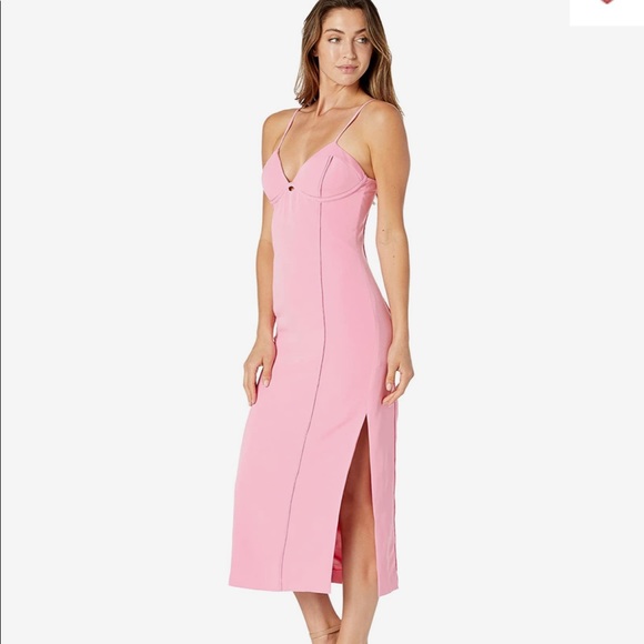 Bardot Dresses & Skirts - NWOT BARDOT TAILORED MIDI DRESS IN PINK SORBT Size 12/XL